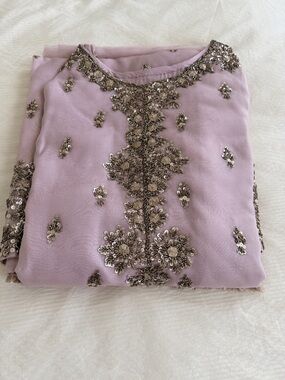 Dabka work dress